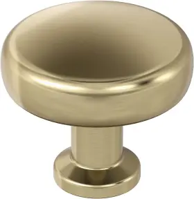 Bp36780bbz Amerock Cabinet Knob Golden Champagne 1-1/4 In 32 Mm