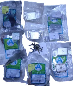 Bp-9773-pt Amerock Corporation 10 Nos Aluminum Magnetic Catches 7 1 Everbilt Dual Catch And 2 Laurey