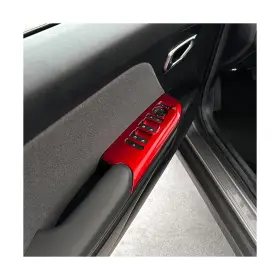 K4-407 Amzcar Car Window Switch Panel Cover Side Door Lock Lift Control Button Frame