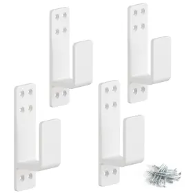 B0bxc7j2r3 Amzfine 2x4 Door Barricade Brackets Heavy Duty 4pk Bar Holder Security