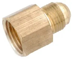 54746-1508 Anderson Metals 10 Pack - Gas Fitting Adapter 15/16 Flare X 1/2 Inch Fpt