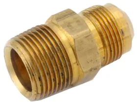 54748-1512 Anderson Metals 10 Pack - Pipe Fitting Gas Adapter 15/16 Flarex3/4 Inch Mpt