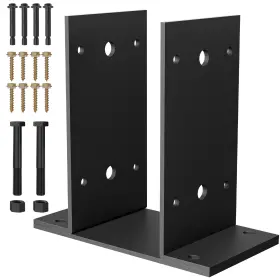 Yy-cxpb-4-2 Aostd Adjustable 4x4 Post Base Heavy-duty Detachable Bracket 10-gauge Steel
