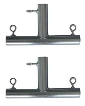802332 Apex Flat Roof Fitting Connector 1 Inch T X D Galvanized Carbon Steel 2pk