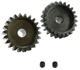 Apex R C Products 9725-9727 Rc 20-25t Mod 1.5 M1.5 8mm Bore 1/5 Scale Pinion Gear Set 22 &