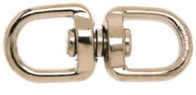 T7616202 Apex Tools Group Llc 10 Pack Eye Snap Double Round Swivel Zinc/nickel 3/4- Inch