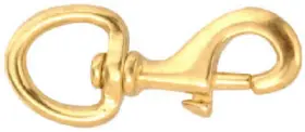 T7625114 Apex Tools Group Llc 10 Pack Bronze Swivel Round Eye Bolt Snap 3/4- Inch