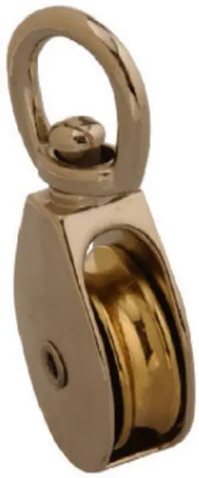 T7655002n Apex Tools Group Llc 10 Pack Rope Pulley Single Swivel Eye .75- Inch