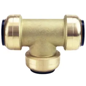 Fsbt1 Apollo 1 Inch Brass Push-to-connect Tee