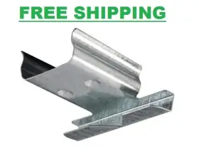 1191sc Armstrong 135-pack Ceiling Easy Up Grid Surface Mount Clips Metal Silver