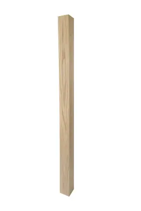 Ascension Stair Parts 084282479402 300 Blank Newel 3 X 48 Simple Modern Design Red