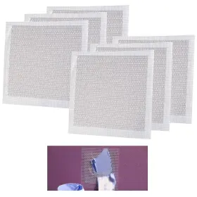 Atb 795735238301 6pk Drywall Repair Patch 6 Inch X Self Stick Safe Mend Hole Aluminum Metal Mesh