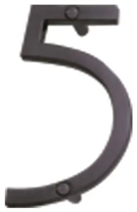 Avn5-o Atlas Homewares Avn5 Bronze Modern Avalon Address Number 5