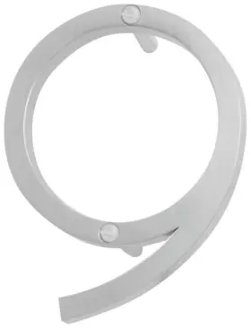 Avn9-brn Atlas Homewares Avn9 Modern Avalon Address Number 9