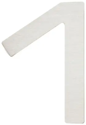 Pgn1-ss Atlas Homewares Pgn1 Stainless Steel Paragon Address Number 1