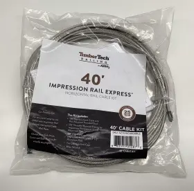 Aztixhc40cable Azek Timber Tech Railing Impression Rail Express Cable Kit 40 Stainless Steel