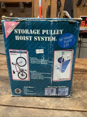 Ph-11 Bac Industries Ph-02 New Storage Pulley Hoist System Single Point Bike Lift