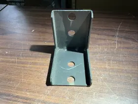 2590-01-574-9978 Bae Systems 3 Inch W X 4 L Steel U-channel Angle Bracket With Mounting Holes
