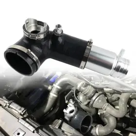 Aim032-bk-sl Bagaraatan Inlet Tube Pipe Hose Upgraded Compatible With Bmw 320i 2013-2016 328i 2012-2