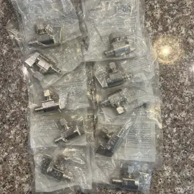 V-103-a-ll Ball 10 Pcs Aquaflo E-z Turn Valve Angle Stop 1/2 Crimp Pex X 3/8 Od