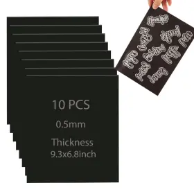 Azbfusbfnahn-b01m01-tt256 Baofali 10 Pcs 9.3x6.8inch Rubber Soft Magnet Sheet For Metal Cutting Dies St