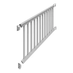 73019615 Barrette Outdoor Living Deck Railings 42 Inch Vinyl Kit Stair Square Balusters White