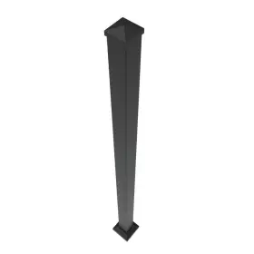 73043049 Barrette Outdoor Living Handrails 60.95 Inch X2.5 Post Aluminum Black
