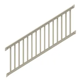 73053505 Barrette Outdoor Living Bella Premier Series 8 Ft. X 36 Inch Clay Vinyl Stair Kit
