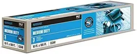 810481 Barricade 10-ft X 100-ft Clear 3-mil Plastic Sheeting See Notes