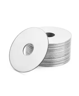 Qxbh020b427npvsq Bates Choice Bates- Stainless Steel Fender Washers 1/2 Inch X 2 20 Pcs Large Washer