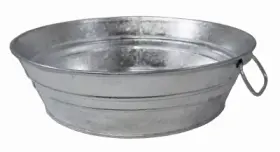 Behrens 085995172079 12 Pack Flat Steel Tub 2- Quart 102lft