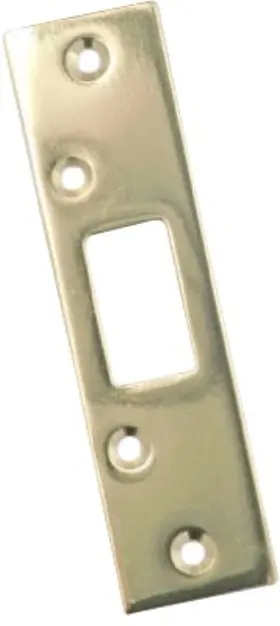 1016-pb Belwith Brass-plated Steel Security Strike 1-5/8 X 11 Inch -
