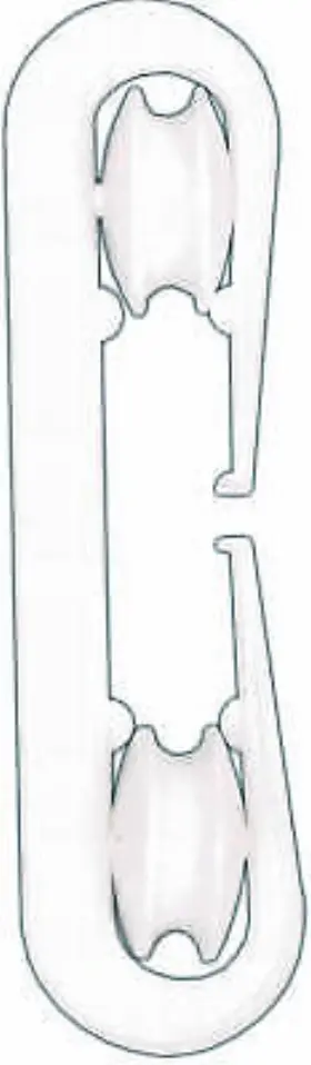 C78605 Ben-mor Cables Inc 6 Pack Plastic Clothesline Spacer 7- Inch