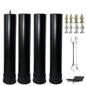 B0cjhy7jzd Benbuoo Heavy Duty Metal Bed Frame Legs 13 Inch Support Replacement Bolts M8 M10 4pcs