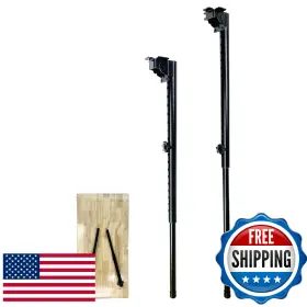 B0dgnr19x1 Benbuoo Folding Adjustable Table Legs 27 To 41 Inch Metal Telescopic Storage De