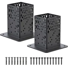 Bhfpb-02-2 Benelabel Creative Design 4 Post Base 2 Pcs Inner Size 3.6 Inch X3.6 Deck
