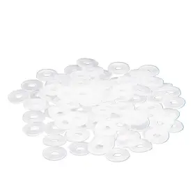 Ah6203f0407ca-fba Bettomshin 100pcs M12 Nylon Flat Washers 20mm Od 12mm Id M12x20mmx1mm White