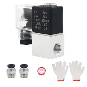 59ej4882mr16upj Bevdicnc 1pc 1/8 Inch Npt 2v025-08 Dc24v 2 Ways Position Way Normally Closed Elect