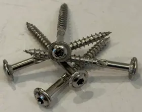 20sctx153 Big Timber Stainless Steel Lag Screws 50 Pcs 3 Inch 316 Marine Grade T-30