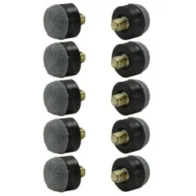 Billiard Evolution 636947118166 Screw-on Tips For Pool Cues - 12mm Soft