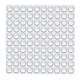 22195 Bimeon 100pcs Clear Rubber Feet Small Self Adhesive Pads Sticky D