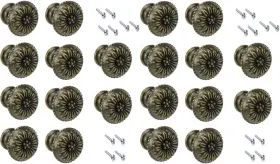 Hx-3005 Bitray 20pcs Mini Metal Jewelry Box Knobs Vintage Bronze Chest Case