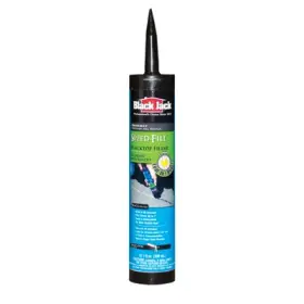 6439-9-66 Black Jack 12 Pack - Speed Seal Blacktop Crack Filler 10-oz
