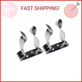 0388816 Blue Hawk Stainless Steel General Purpose Storage Clips- 2 Ct