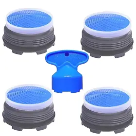 M21.5 Boetoadg 4pcs Cache Aerator Plug-in Faucet Restrictor Replacement Parts For Kit