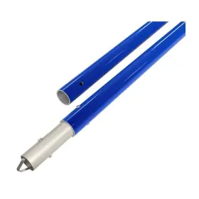 12-731 Bon Tool Handle Aluminum Button 8 Ft Anodized Industrial Quick Snap Springs Lock