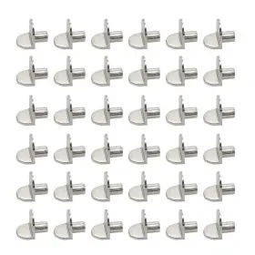Bornfeel 714453094294 Cabinet Shelf Pegs 80 Pack Metal Bracket Support Pins 5mm 1/5 Inch L Shaped S
