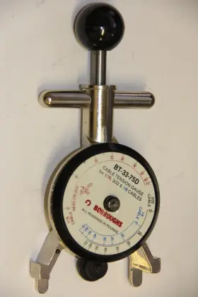 Bt-33-75d Borroughs Cable Tension Gauge 1/16 3/32 And 1/8 Cables