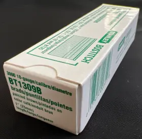 Bt1309b Bostitch 1 Inch 18 Gauge Brad Nail Pack Of 3000