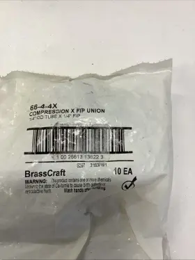 66-4-4x Brasscraft Brass Comp Female 1/4 Inch X Fip Lead Free B8